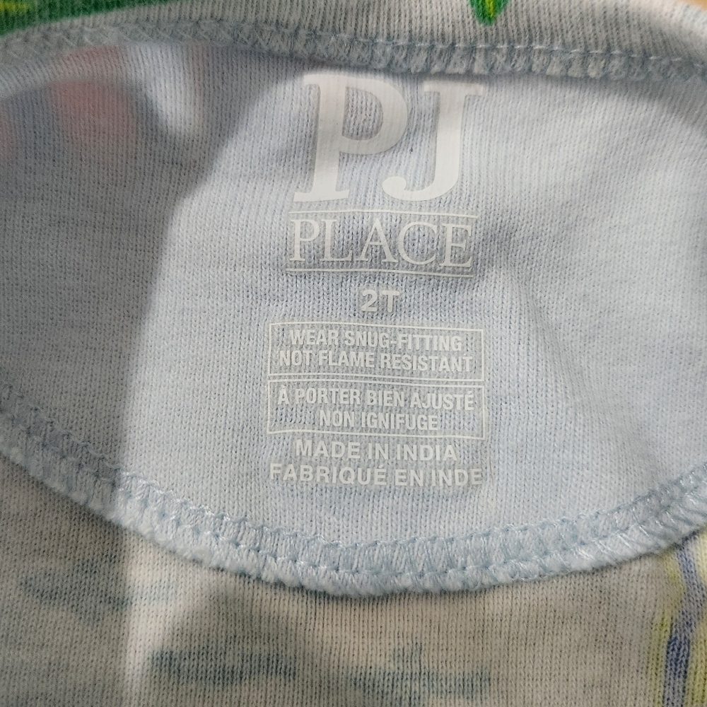 2T Shorties 1 Piece Beach Pajamas - Picture 5 of 8